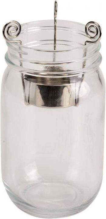 Produktbild Glorex Teelichthalter Metall silberf.