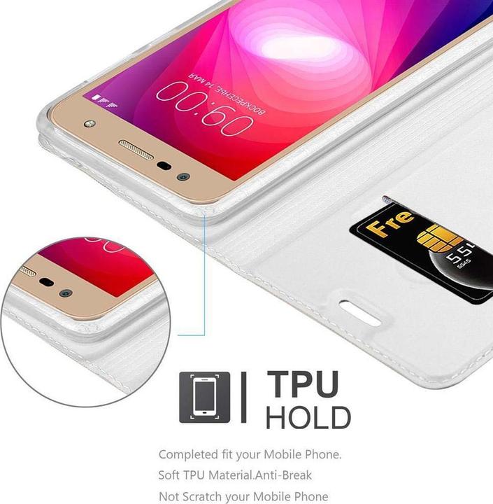 Immagine prodotto Cadorabo Copertina in stile libro di classe (LG X Power 2)