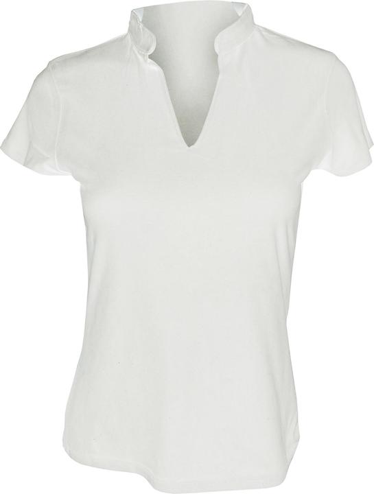 Kustom Kit Corporate Kurzarm Shirt mit VAusschnitt