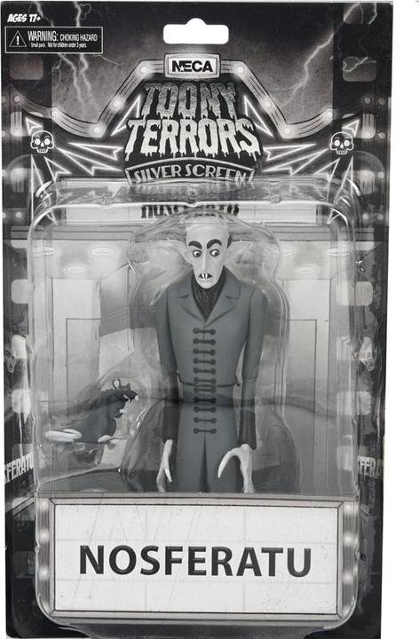 Image du produit Neca Nosferatu Toony Terrors Figurine Comte Orlok Silver Screen Edition 15 cm