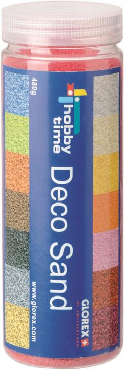 Actual product image Glorex Deco Sand 480g red