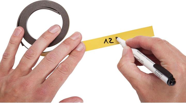 Immagine prodotto Maul Striscia magnetica, scrivibile, 2 pezzi, L 1000 x L 15 mm (2 x)