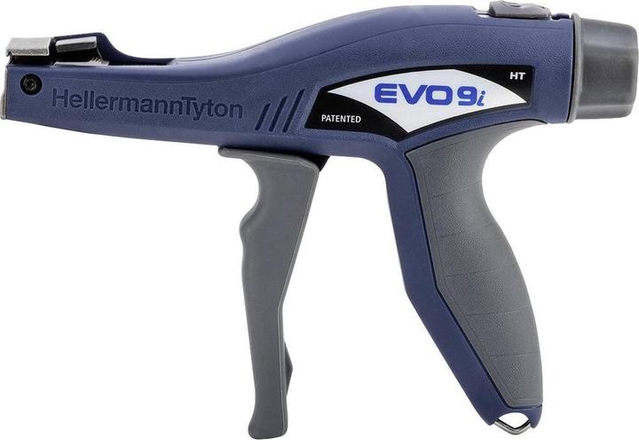 Actual product image HellermannTyton EVO9iHT-MET/PL-BU Cable tie pliers EVO9i HT blue-grey