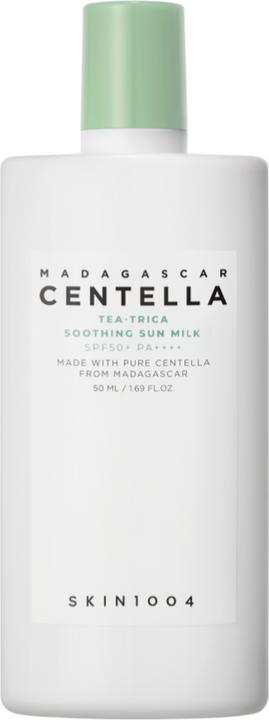 Actual product image Skin1004 Madagascar Centella Tea-Trica Soothing Sun Milk - 50 ml (Suntan lotion, SPF 50, 50 ml)