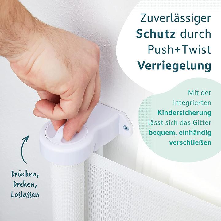 Produktbild Fieldbunny Treppenschutzgitter, ausziehbar bis 150cm