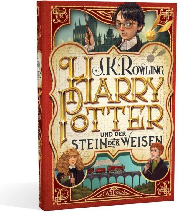 Image du produit Harry Potter - Teil 1: Harry Potter und der Stein der Weisen (Allemand, J.K. Rowling, 2018)