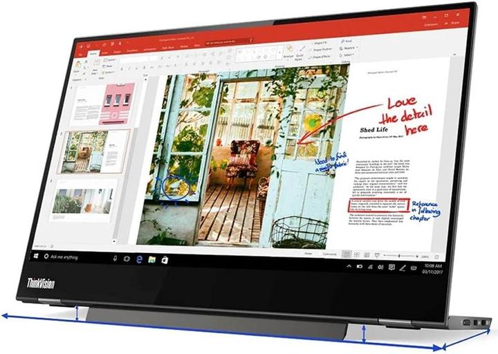 Produktbild Lenovo ThinkVision M14t (1920 x 1080 Pixel, 14")