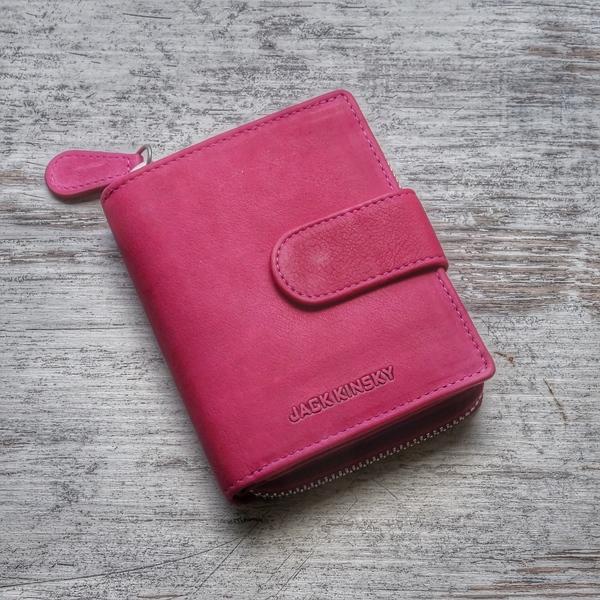 Actual product image Jack kinsky Aruba 516 leather wallet 10 cm