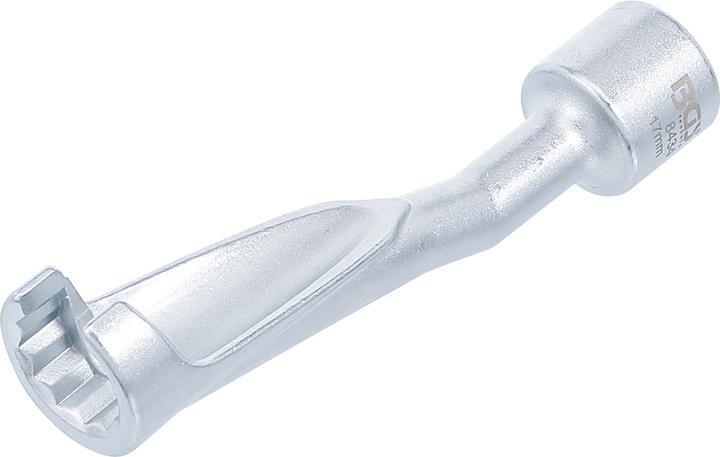 Produktbild BGS Spezial-Schlüssel für Einspritzleitungen für BMW, Opel 2.5TD, MB 12,5 mm (1/2") SW 17 mm