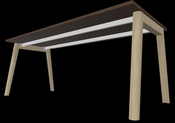 Image du produit Narbutas Bureau en bois Nova (1800 x 800 x 740 mm)