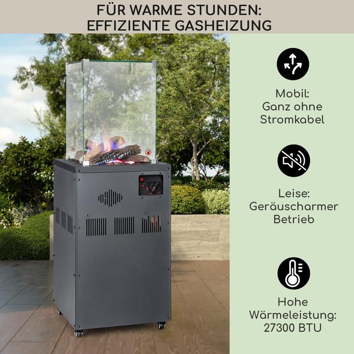 Produktbild Blumfeldt Outdoor-Heizung, Flagranti Crystal View