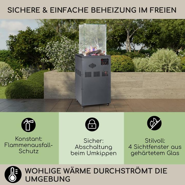 Produktbild Blumfeldt Outdoor-Heizung, Flagranti Crystal View