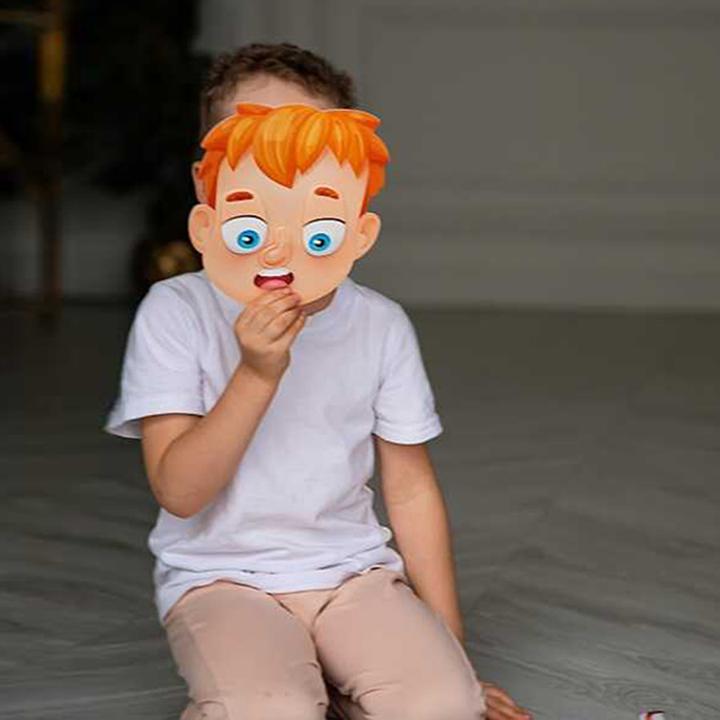 Actual product image Montessori Educational game for toddlers. Cards with Velcro - Feelings - Emotions