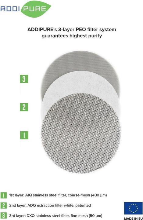 Actual product image Additeq ADDIPURE Extractor PEO 120 50 height adjustable