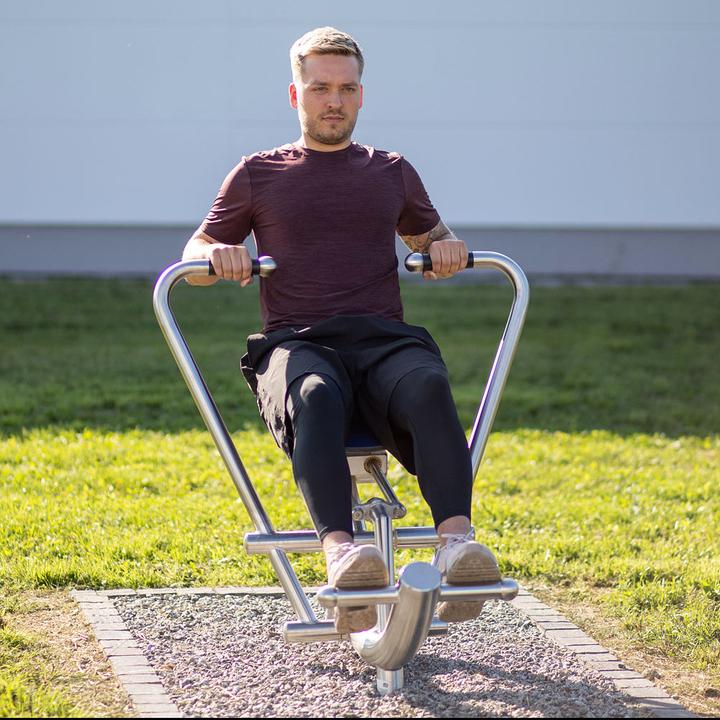 Actual product image Art Outside Outdoor rowing machine
