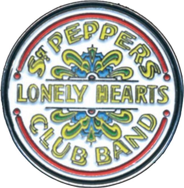 The Beatles Trommel Abzeichen Sgt Pepper Metall