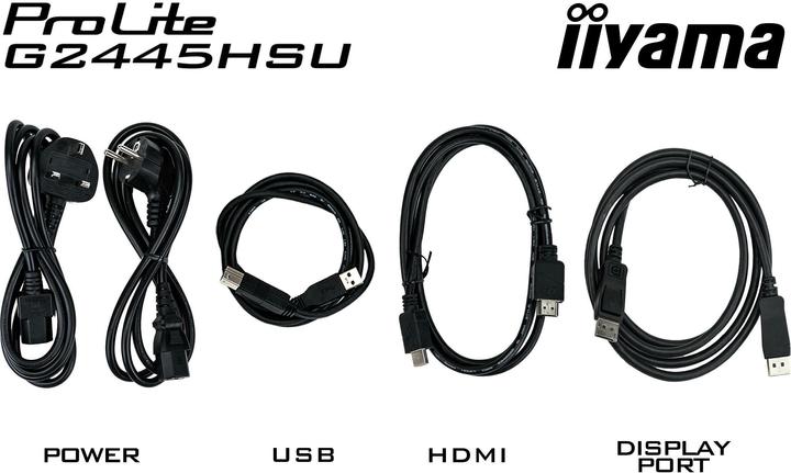 Actual product image iiyama Monitor G2445HSU-B2 (1920 x 1080 pixels, 24")
