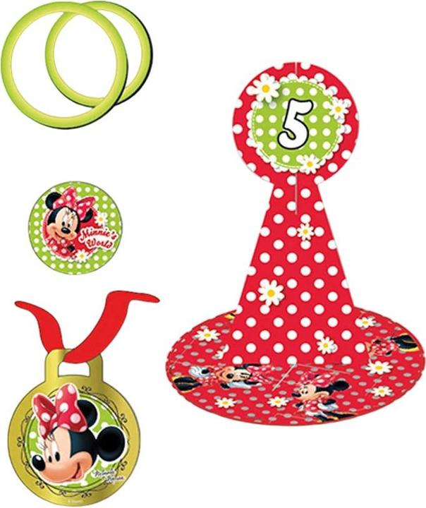 Image du produit Disney Jeu de fête Minnie Mouse (paquet de 12)