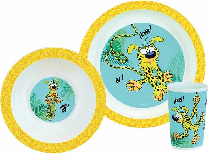 Produktbild Jemini geschirrset kind marsupilami assiette, bol, verre