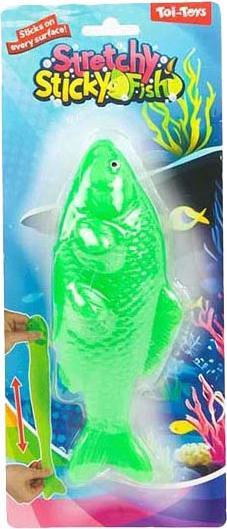 Produktbild Toi-Toys Lustiger super dehnbarer klebriger Fisch Neon Koi
