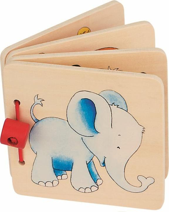 Produktbild Goki Bilderbuch Elefant, Haus, Lokomotive