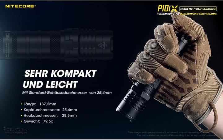 Produktbild Nitecore P10iX - 4000 Lumen (13.72 cm, 4000 lm)
