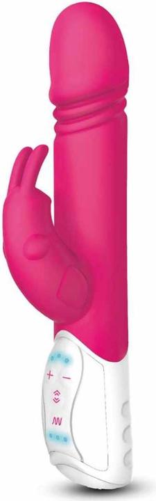 Actual product image Rabbit essentials Thrusting Rabbit with throbbing shaft purple