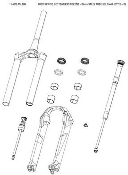 Immagine prodotto RockShox 35 Argento A1