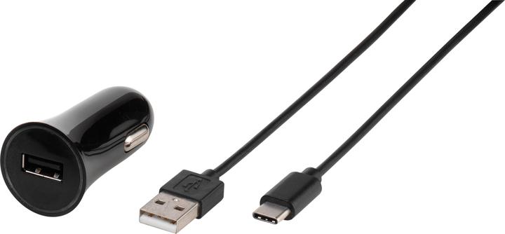 Vivanco USB TypeC Kfz Ladegerät 3A 1m