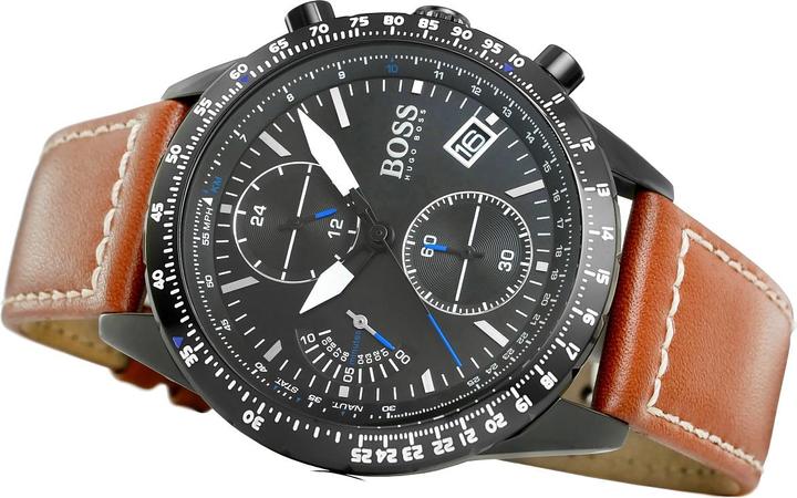 Actual product image BOSS Pilot Chrono (Chronograph, 44 mm)