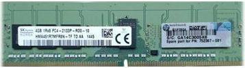 Actual product image HPE DDR4 module 4 GB (1 x 4GB, 2133 MHz, DDR4-RAM, DIMM)