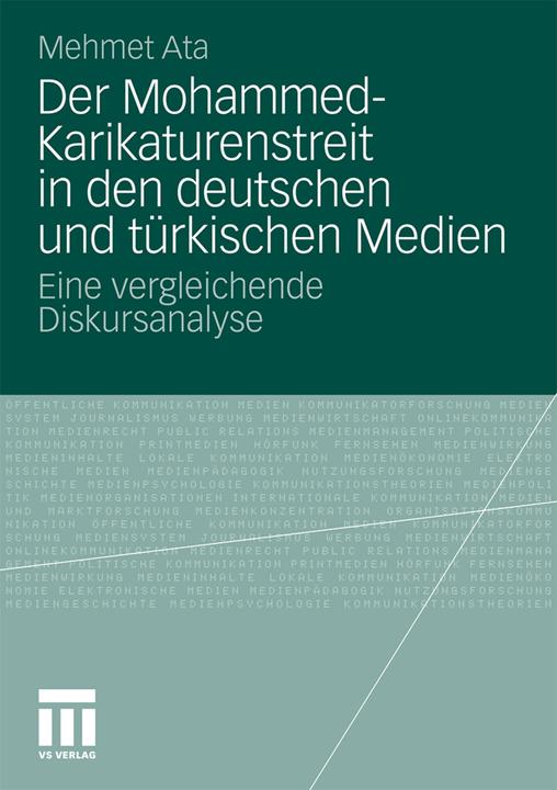 Actual product image Der Mohammed-Karikaturenstreit in den deutschen und türkischen Medien (Mehmet Ata, 2011)