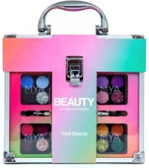 Produktbild MYA Cosmetics Mya Travel Transparent Maletin 12 Sombras (Make up set)