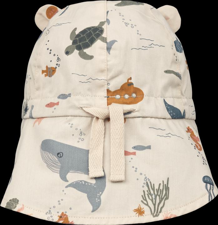Actual product image Liewood Gorm reversible sun hat Sea Creature