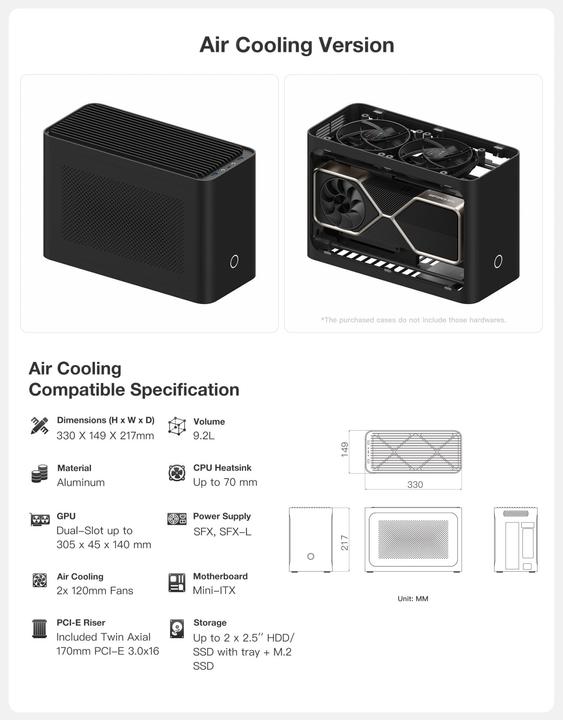Produktbild Iqunix ZX-1 (Mini-ITX)