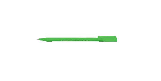 Actual product image Staedtler 338 Broadliner triplus yellow green (Light green, 1 x)