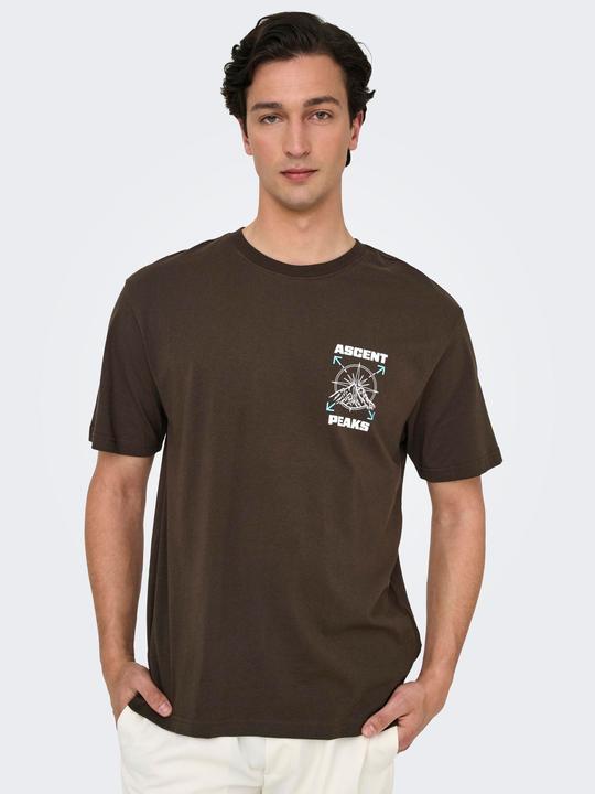 Produktbild Only & Sons Onskeane Rlx Ss Print Tee Noos (M)