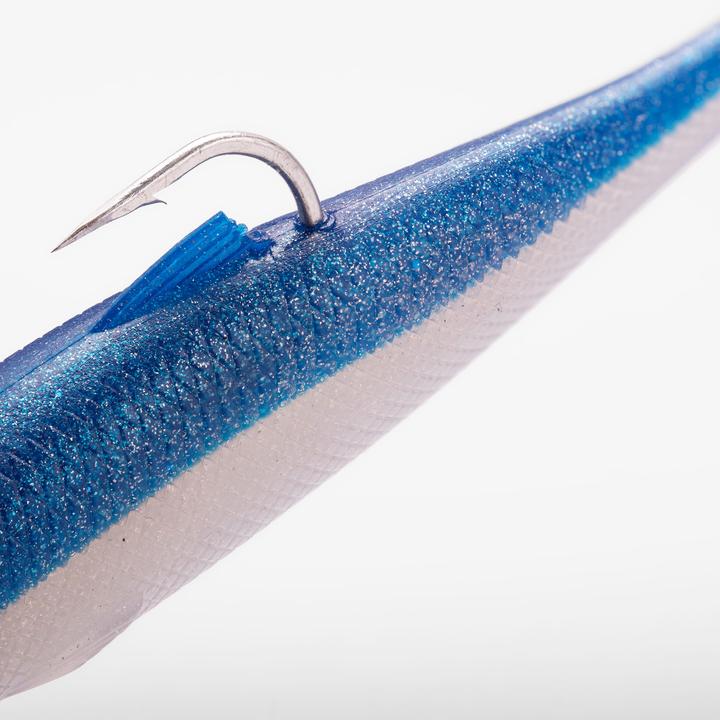 Produktbild Caperlan Gummiköder-Combo Osarda 100 blau/grün paillettiert (10 cm)