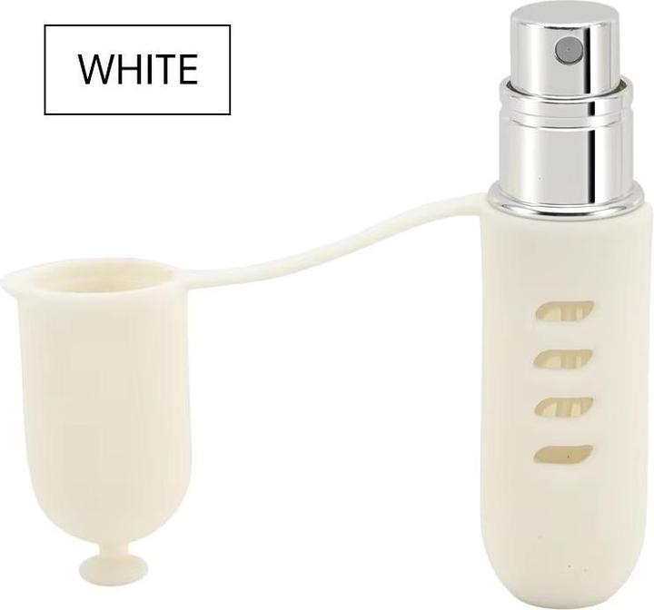Swissdetector 1 Pc - Mini Parfümzerstäuber leer - 5Ml - Weiss (5 ml)