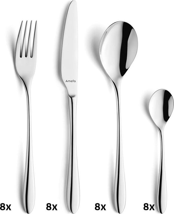 Actual product image Amefa Cuba (32 Piece, Cutlery set)