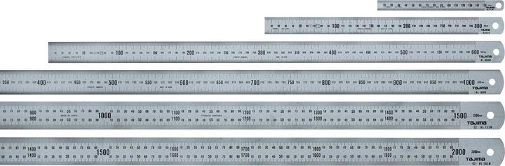 Actual product image Tajima Steel Scale (300 mm)