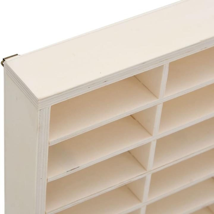Produktbild VidaXL Wandvitrine Hängevitrine Sammlervitrine Sammlerkasten mit 80 Fächern