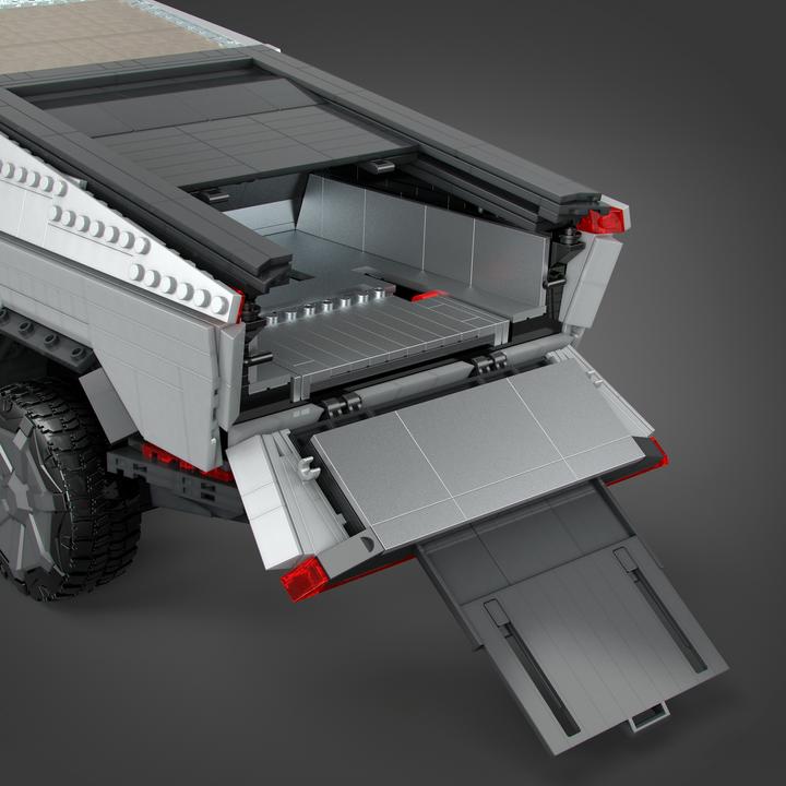 Actual product image Mega Construx MEGA Tesla Cybertruck