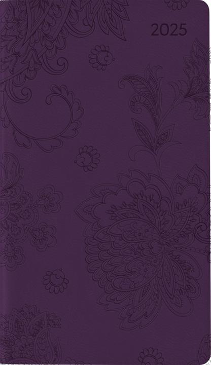 Produktbild Alpha Edition Ladytimer Slim Deluxe Purple 2025 Taschenkalender, 9x15,6cm, Kalender mit 128 (9 x 16 cm, Deutsch)