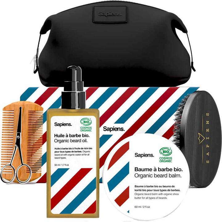 Image du produit Sapiens Kit Soins Barbe - Bio (60 ml)