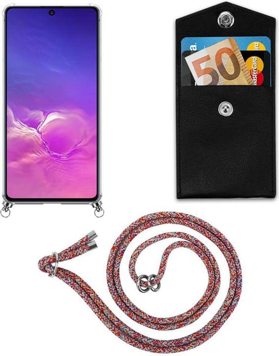Produktbild Cadorabo TPU Handy Kette SILBER Cover