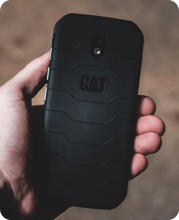 Actual product image Cat S42 H+ (32 GB, Black, 5.50", Dual SIM, 13 Mpx, 4G)