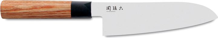 Actual product image Kai Seki Magoroku Red Wood Santoku (17 cm)