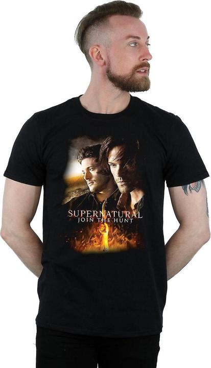 Image du produit Supernatural Mens Join The Hunt Poster Cotton T-Shirt (XXL)
