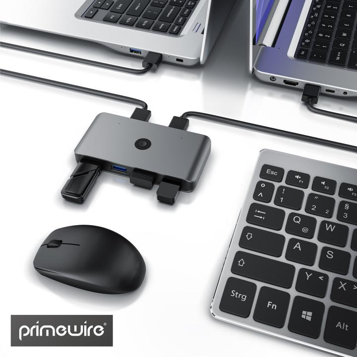 Actual product image Primewire KVM Switch